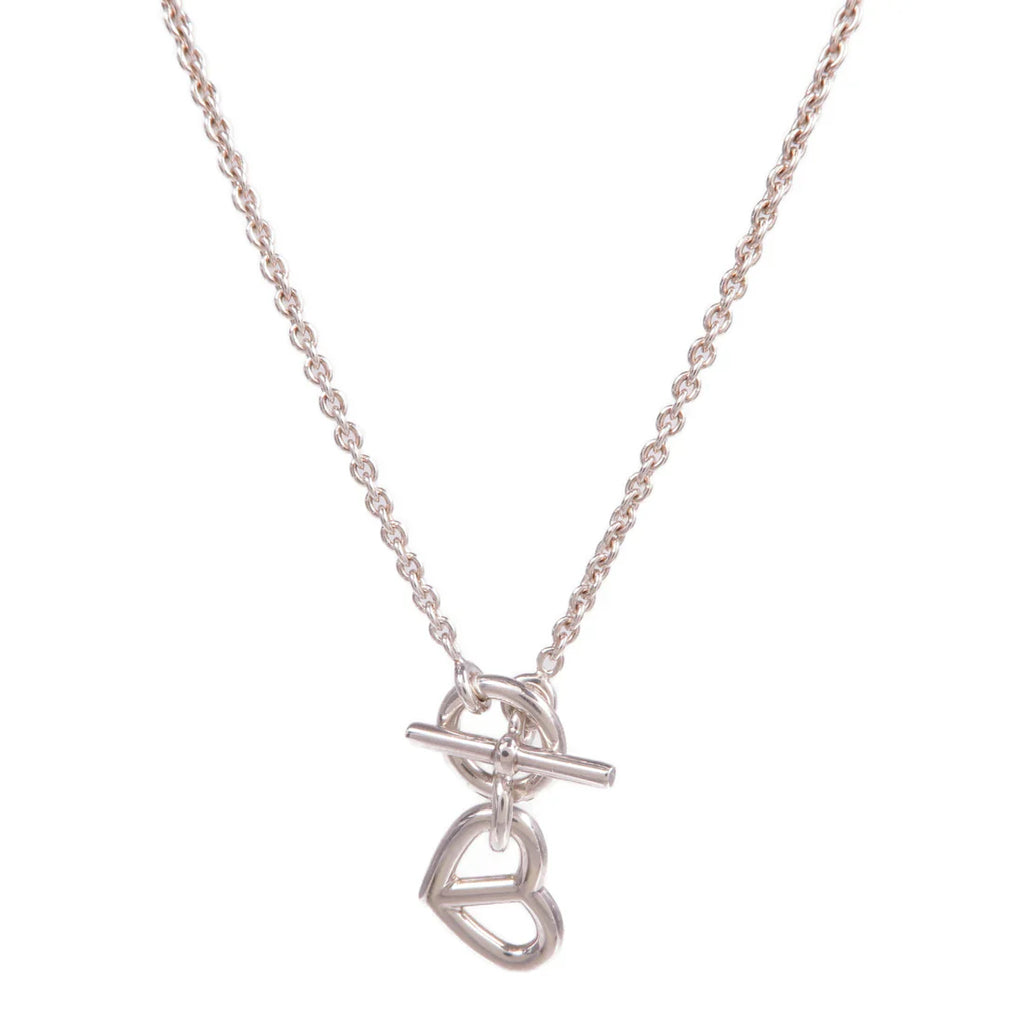 18K Hermes Cache Celine Amulette Pendant Necklace